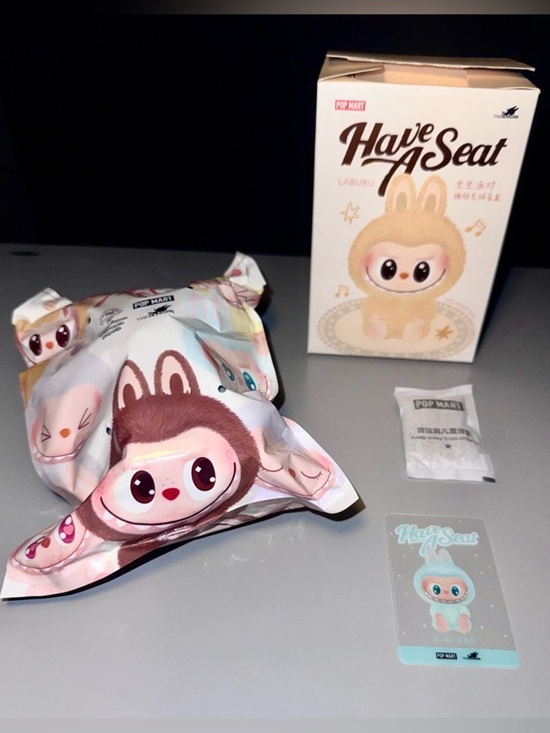 Pop Mart Have a Seat Labubu Other - AUTHENTIC Pop Mart Labubu “Have A Seat” Series –QUQU (Confirmed) ✨